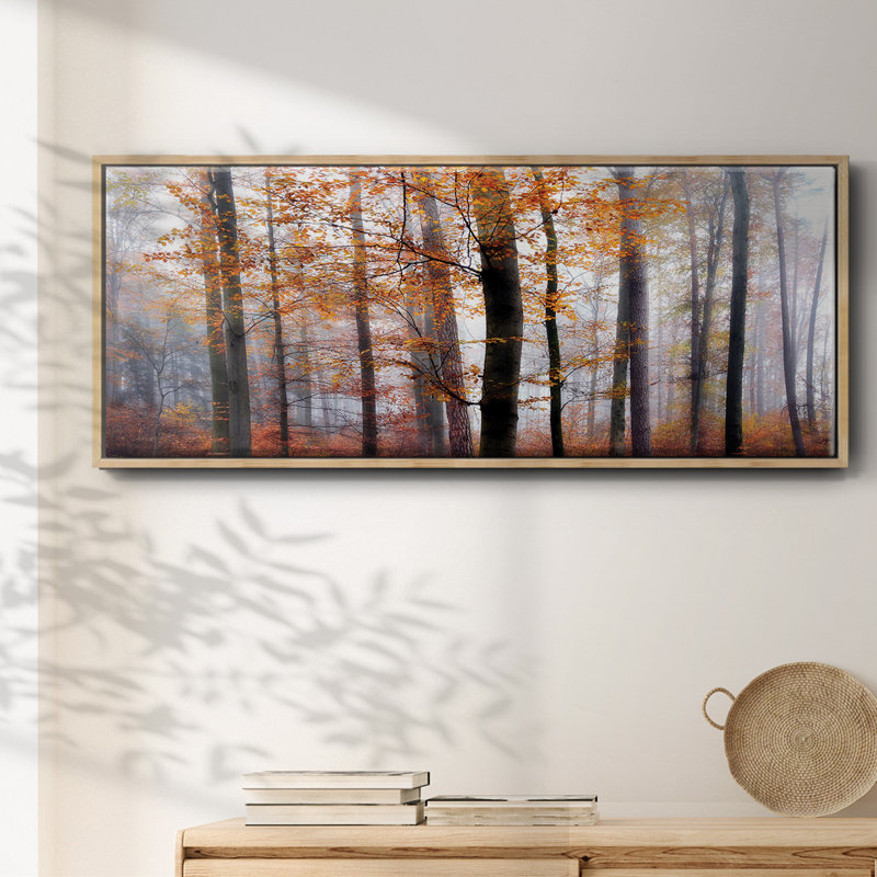 Lost in the Forest- Framed Canvas, 8" H x 20" W