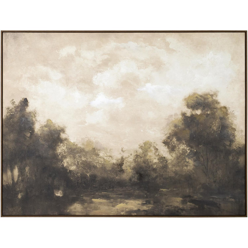 Keivha Wall Art, Gray, Brown