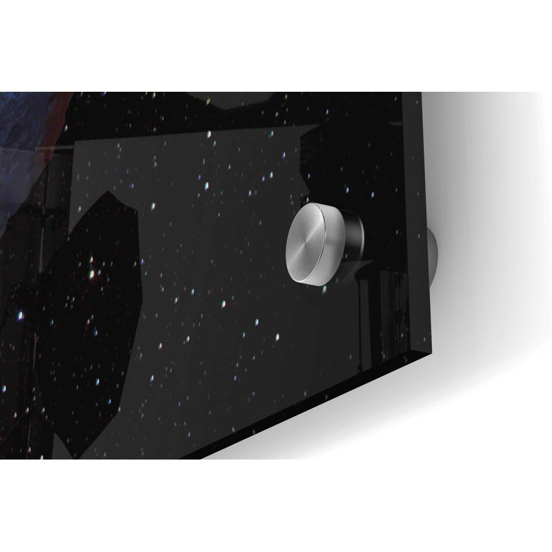 Asteroïde - impression sans cadre, H 24 po x l 36 po x P 0,12 po