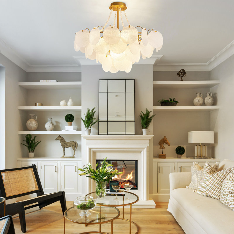 Aristarchus 9 - Light Dimmable Round Chandelier