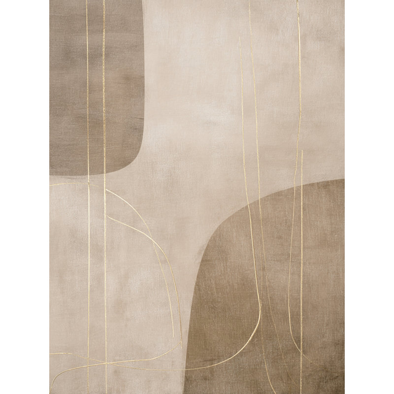 «Stone Curves», art mural sur toile tendue, L 16 po x H 24 po x P 1,5 po