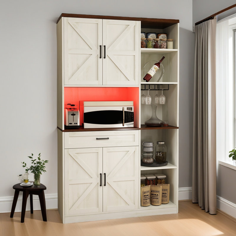 Buffet 70,87 po 70 po pour cuisinette de cuisine avec armoire et tiroir