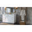 Meuble-lavabo autoportant de 122 cm (48 po) avec comptoir en composite, 7 tiroirs et 1 porte à fermeture amortie, blanc-1379706056-1379706059