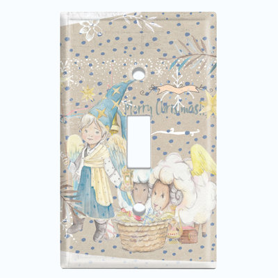 1 - Gang Toggle Light Switch Standard Wall Plate