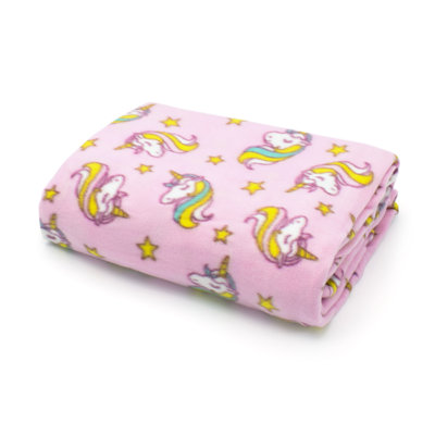 Cute Supersoft Unicorn Blanket Throw
