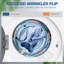 HOMCOM 800W Compact Dryer Machine, 4 kg Small Vented Tumble Dryer, White