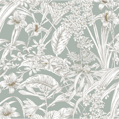 Toiles Resource Library Vinyl Wallpaper Double Roll