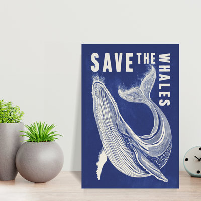 Majestic Ocean Whale by Andreas Magnusson - Wrapped Canvas Print