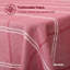 Nappe carrée en mélange de polyester et de coton avec pampille imperméable et résistante à la décoloration-18911387-18911386