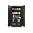 Durable Steel Storage Cabinet With Adjustable Shelves And High Load Capacity For Office, Home, And Garage Use