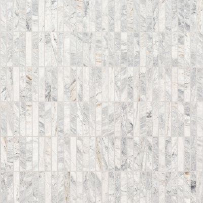 Terra Bella Stack 12 in. x 12 in. Honed Marble Mosaic Floor and Wall Tile