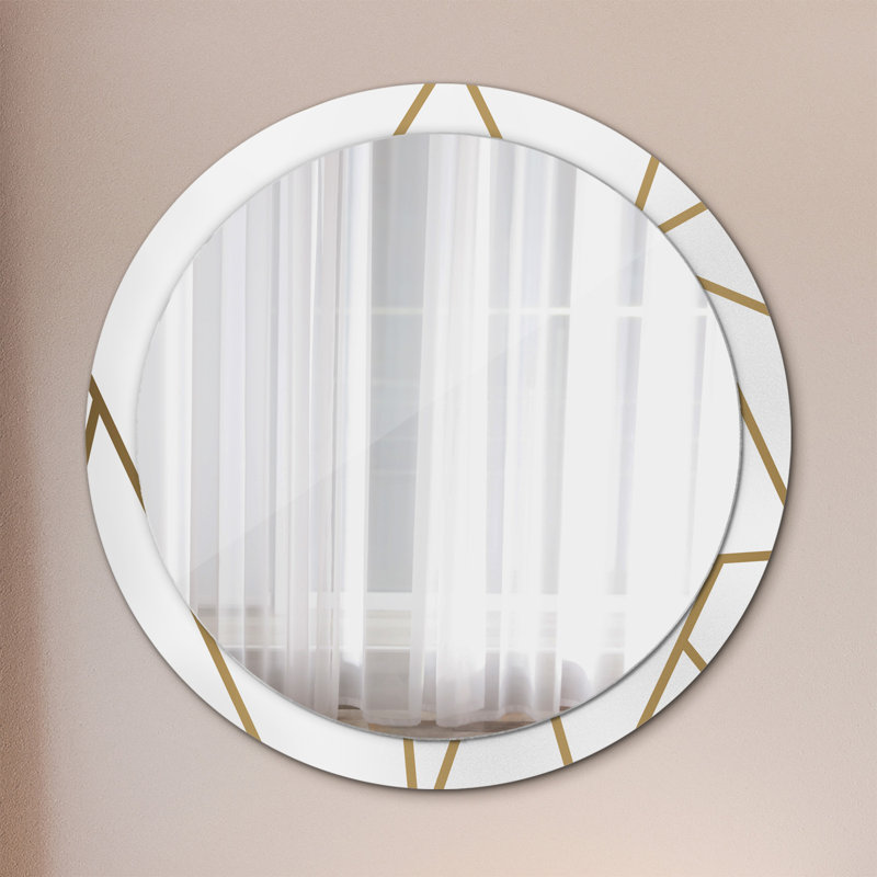 Huldar Glass Flat Wall Mirror