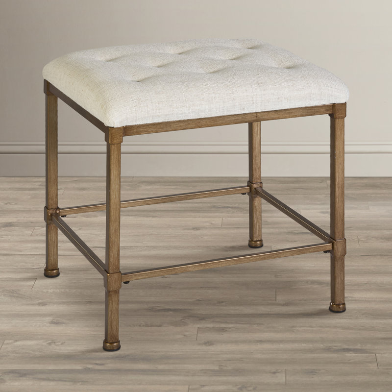 Tabouret de coiffeuse sans dossier Toni
