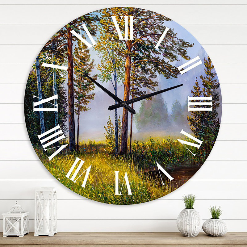 Horloge murale Lake House, Moyenne