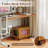 Rolling File Cabinet Cart, Hanging File Organizer Box With Lid For Home Office, Small Filing Cabinet On Wheels Under Desk, Mobile Decorative Document Storage Basket