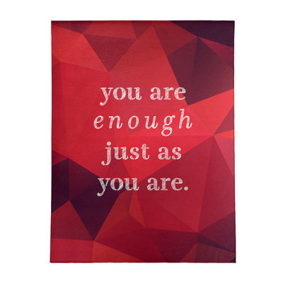 Quotes Chenille Indoor Rug