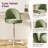 Velvet Tall Office Chair With Wheels Vanity Chairs With Back, Versatile Height Use: Office To Bar Stools Small Ergonomic Comfy Armlees Computer Desk Chair With Bow Lumbar Pillow For Gift-2020643863-2020643857