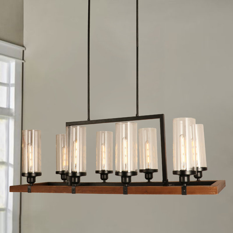 8 - Light Square / Rectangle Chandelier