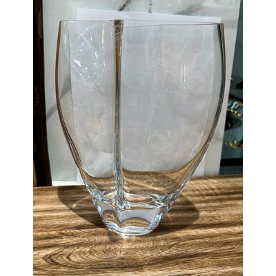 Enika Handmade Lead Free Crystal Table Vase