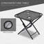 Ensemble de chaises pliantes inclinables et zéro gravité avec table d'appoint