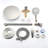 10 Inches Wall Mounted Shower With High Pressure Rain Shower Head And 5-Function Handheld Shower Head-114230321