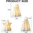 Light Up Ghost Halloween Decor - 3 Pack Ceramic White Ghost Figurines - Indoor, Table, Tray
