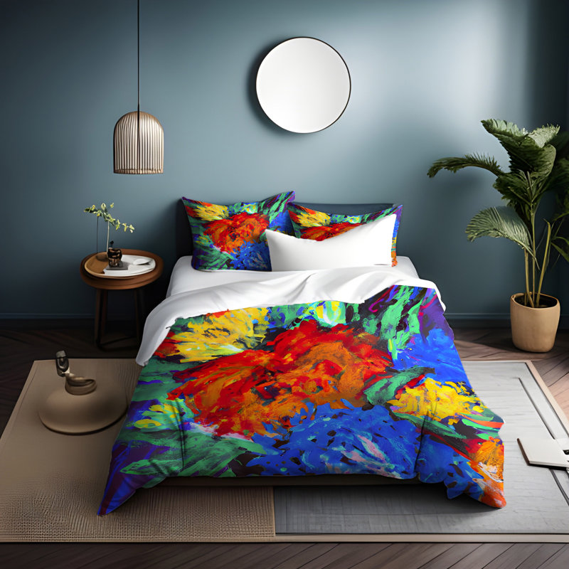 Ensemble de housse de couette , Housse de couette pour très grand lit et 2 très