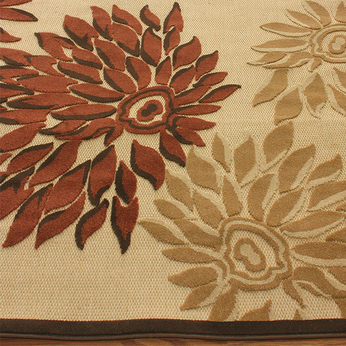 Giannetto Floral Rug, 5'2" x 7'6"