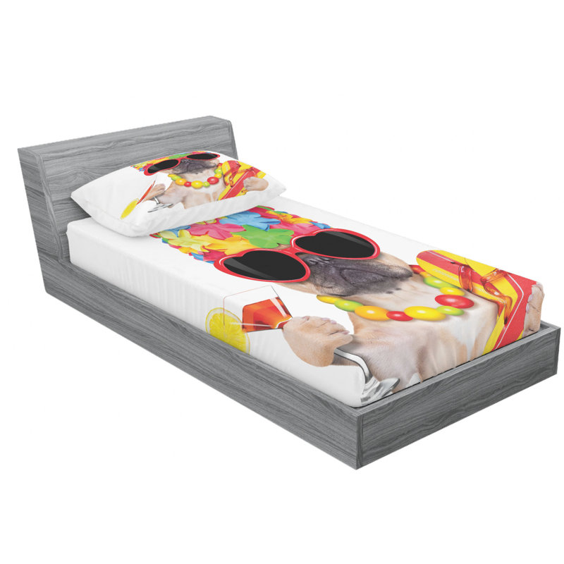 Microfiber Sheet Set, Twin XL Sheet Set + Fitted Sheet + 1 Pillowcase