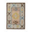 Scandinavian Style Kilim Rug In Blue Pink Geometric Pattern By Rug & Kilim-1125522627