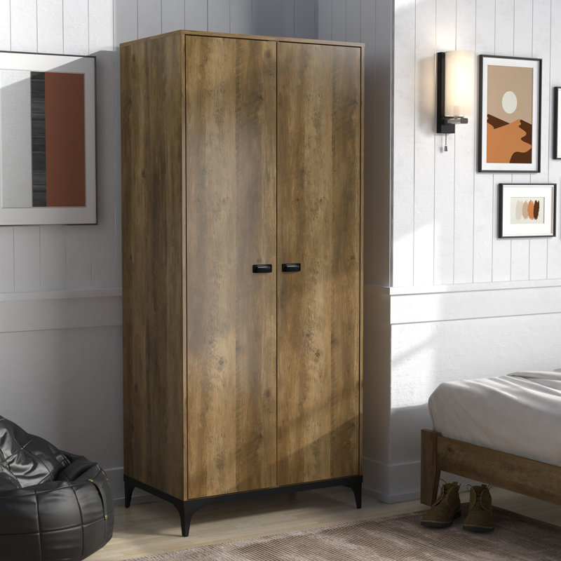 Wardrobe, Knotty Oak