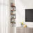 Hayner 5 Tier Rustic Wood Floating Shelves-1109476961