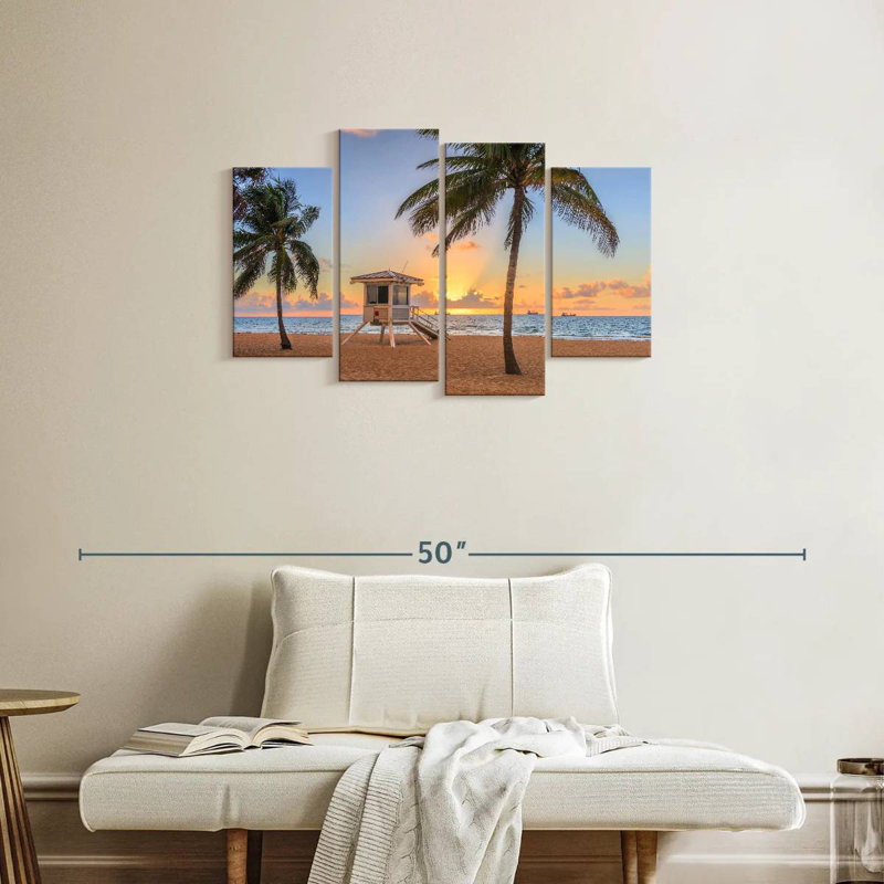 Cabane de sauveteur Gillard Beachside, H 22 po x l 36 po