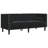  Chesterfield Sofa Set Black