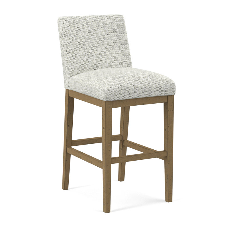 Upholstered Stool, 61703-88, White