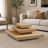 3PCS Modular Stacking MDF Coffee Table Set