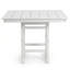 Patio Dining Table with Detachable 2-Panel Tabletop