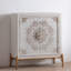 Retro White Solid Wood Sideboard