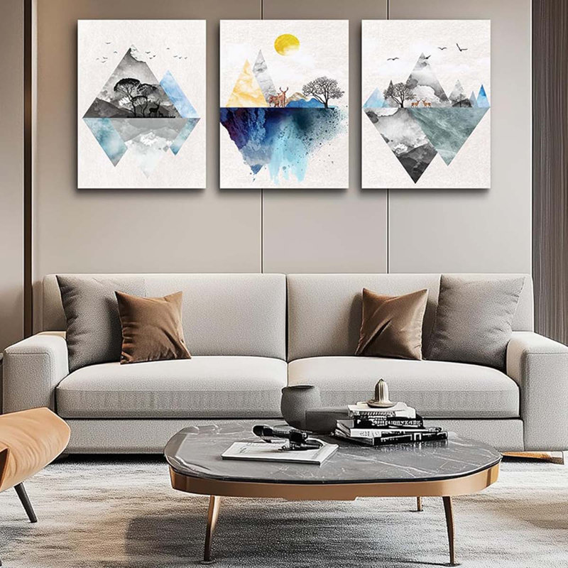 3 Piece Wrapped Canvas Print