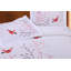 Housse de couette brodée 100% coton avec 2 taies décoratives Superior Swallow-536374865-532667012