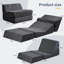 Compressed Sofa Bed - Fold-out Curved Bed Chair One Seater-157856298