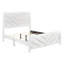 Mobilier de chambre à coucher rustique à panneau en bois 1pc, lit dans une boîte-1314714110-1314714108