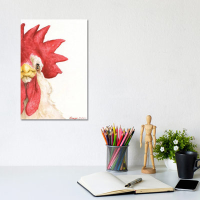 Chicken I - Wrapped Canvas Painting