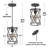 Aziz 1 - Light Single Drum Pendant