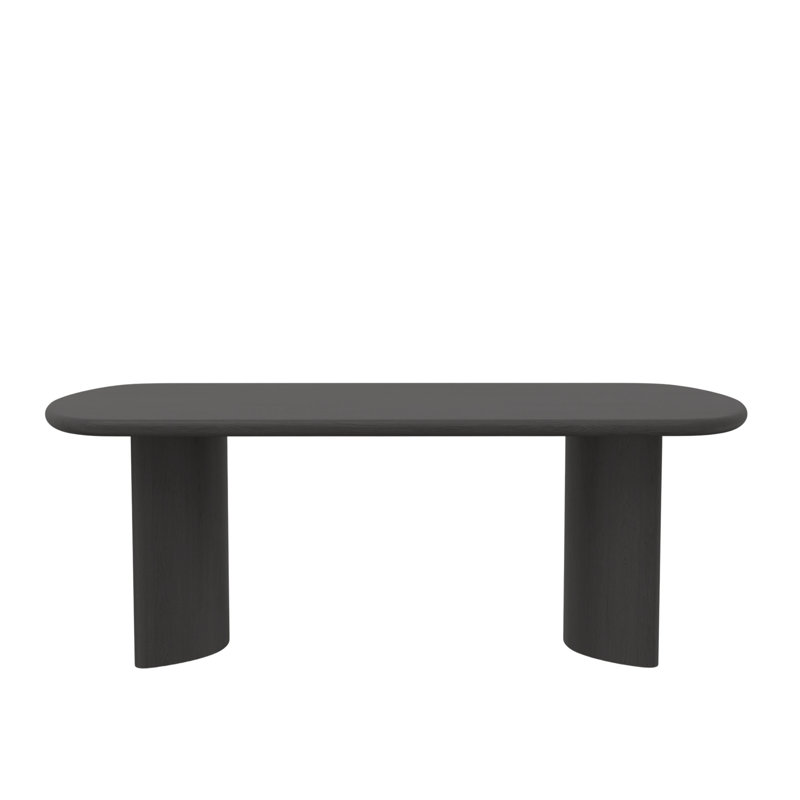 Table de salle à manger Circa, Noir, noir, noir, noir