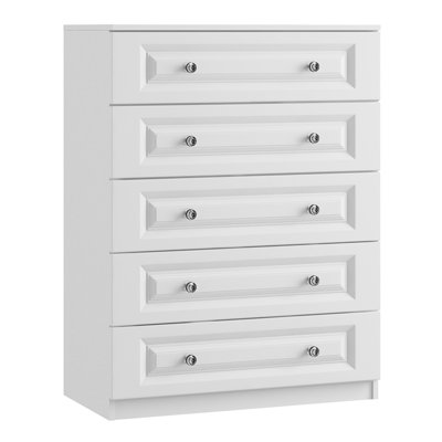 77 cm W Chest of 5 Drawers