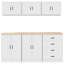 Garage Cabinets 6 Pcs Engineered Wood-1324414222