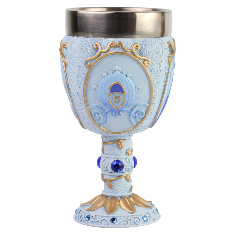 Disney Showcase Cinderella Castle Decorative Chalice Goblet Cup 7.09 Inch
