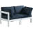 Kylis 60'' Wide Aluminum Loveseat with Cushions-61209780-61189503