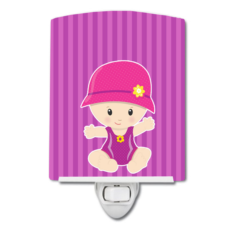 Beach Baby Jolee Ceramic Night Light